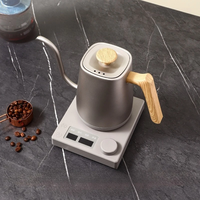 Household Electric Kettle Smart Constant Temperature Control Gooseneck Kettle for Coffee Tea with Long Narrow Spout