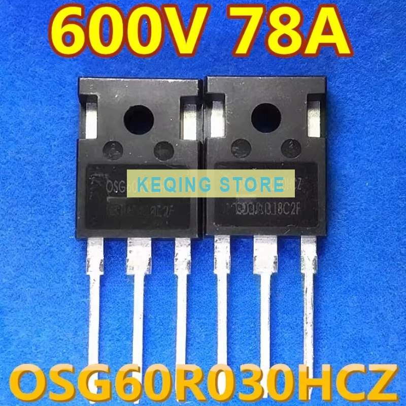10PCS Used+Not NEW+Send after Measure Original OSG60R030HCZ OSG60R074HZ high power field effect TO-247 package, in stock