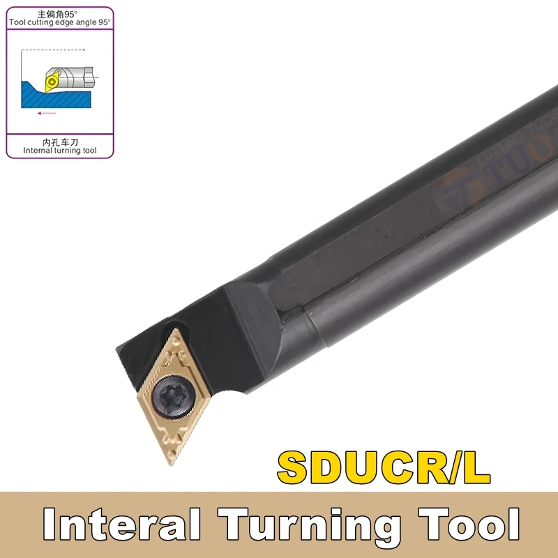 

TUOZ SDUCR SDZCR Internal Turning Tool Holder S10K S12M S14N S16Q S20R S25S SDUCR07 SDZCL07 SDUCR11 SDZCL11 Cnc Lathe Cutter Bar
