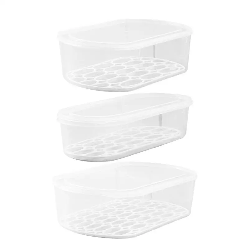 Dumpling Box Food Container Dumpling Wonton Donuts Box Organizer Antislip Dumpling Storage Containers Food Container Organizer