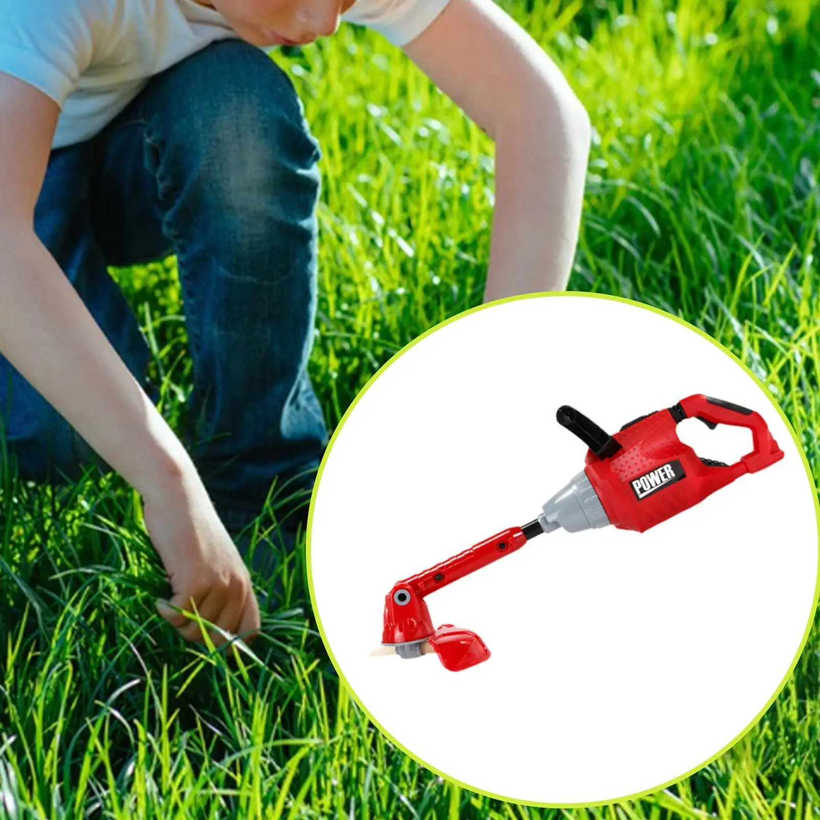 Giocattolo per motoseghe elettriche giocattolo per tagliare l'erba per bambini 2 3 4 5 6 anni