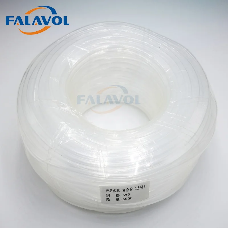 FALAVOL 20m/lot Eco solvent/UV Ink Tube single Line Feeding Tube For Inkjet Printer Spare Parts Ink supply System