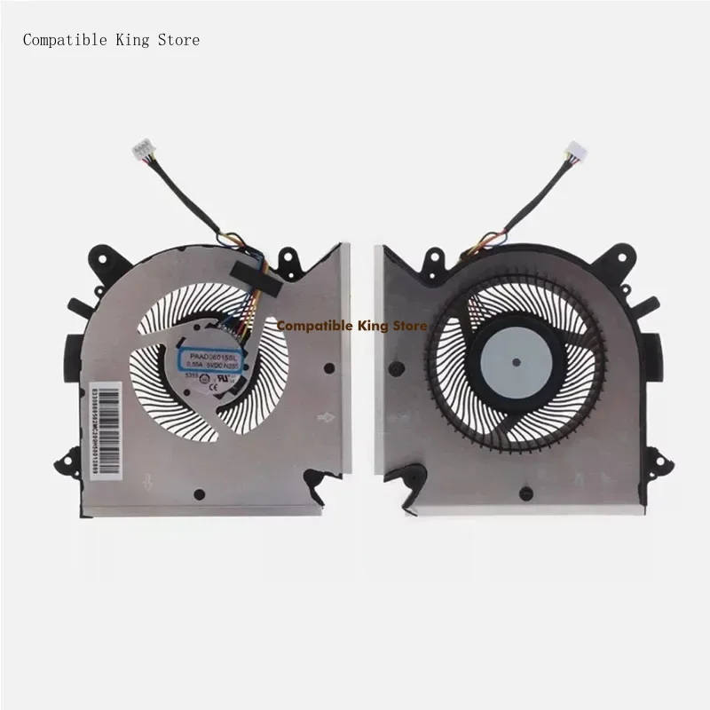 d For MSI GF63 GF65 MS-16R1 MS-16R2 PABD08008SH N413 New CPU/GPU Cooling Fan