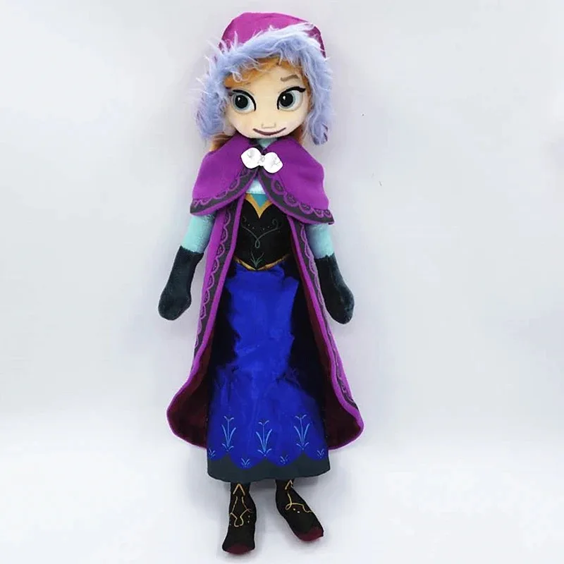 Nouveau dessin animé Disney mignon congelé elsa anna jouets en peluche créativité peluche poupée jouets enfants anniversaire petite amie cadeau