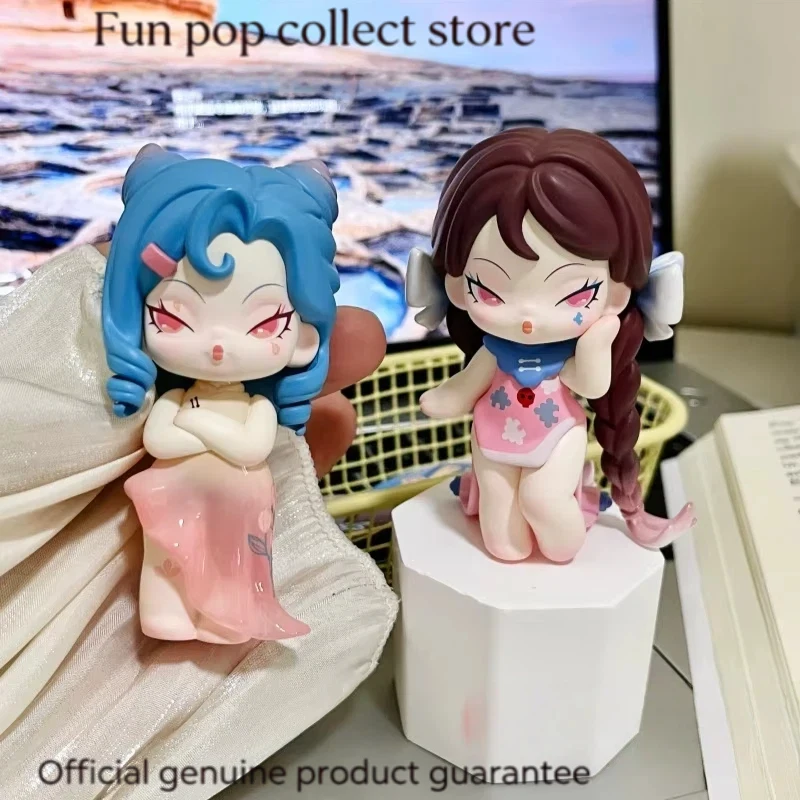 Коллекционная фигурка Dodo Nami Blind Box: Загадочная аниме-кукла из серии «Виртуальный мир», оригинальный настольный декор, модная игрушка-подарок для взрослых коллекционеров