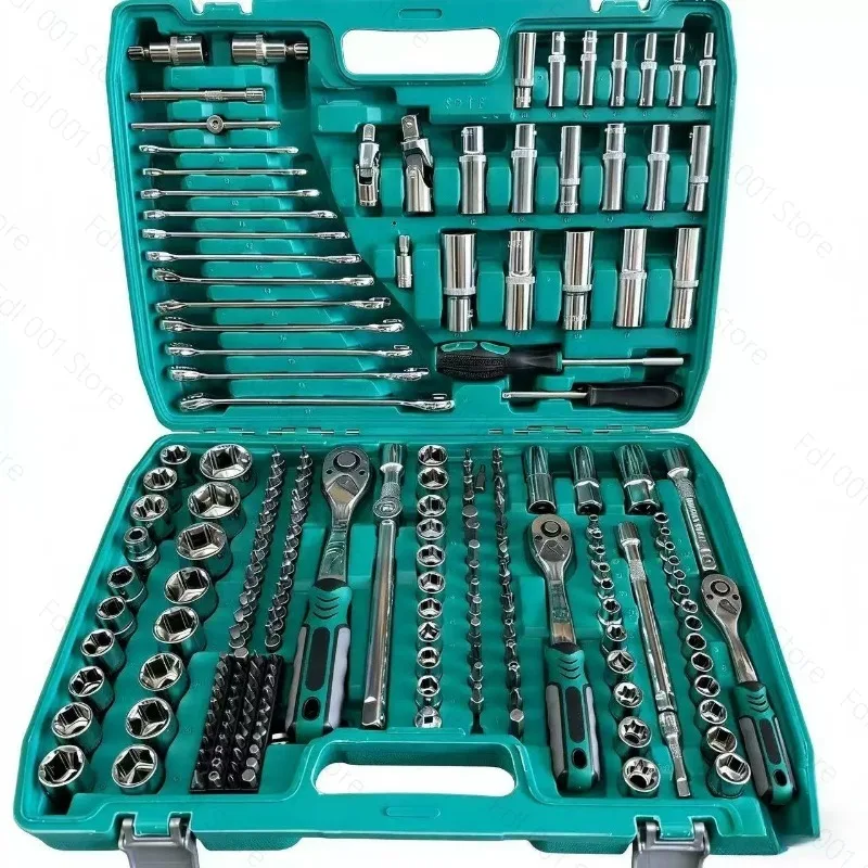 pieces of auto repair tool set socket wrench set