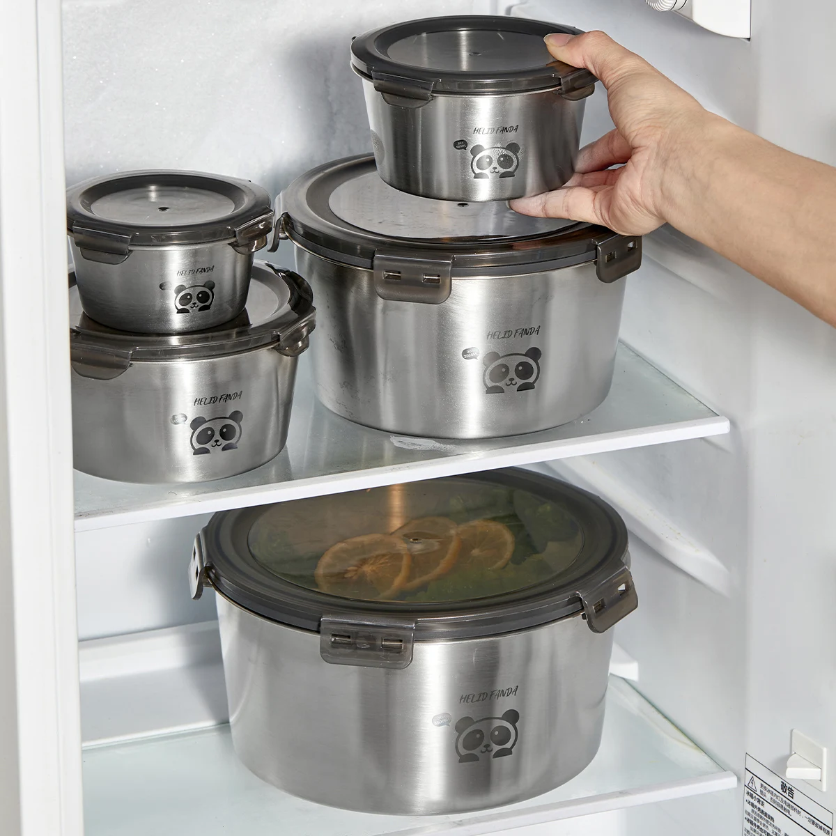WORTHBUY 304 Stainless Steel S - Food Storage Microwave Safe recension och pris