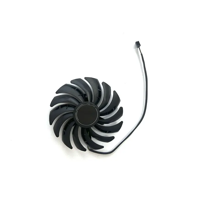 2 fans Brand new for MSI Radeon RX7600 8GB MECH 2X CLASSIC OC Wantushi graphics card replacement fan PLD10010S12HH