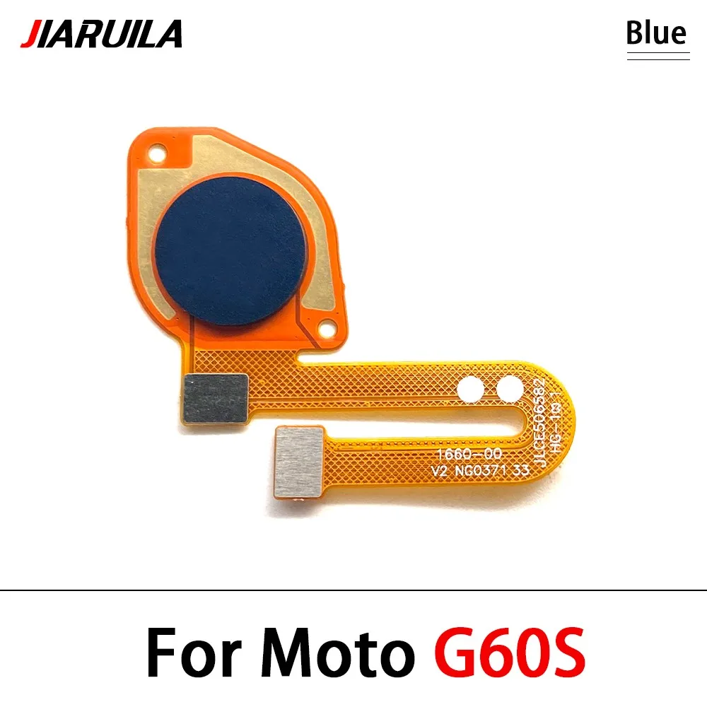 For Motorola Moto G10 G20 G30 G50 G60 G60s Fingerprint Sensor Home Return Key Menu Button Flex Ribbon Cable