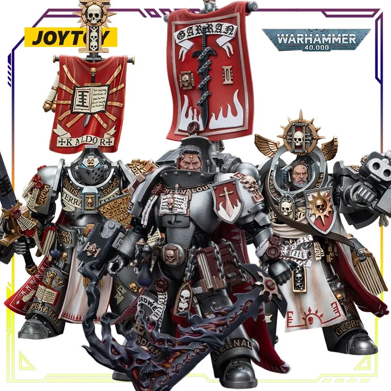 

JOYTOY Original Warhammer 40K Series Grey Knight Trial Court Action Figure Model Toys Collectible Model Ornaments Gifts for Boys
