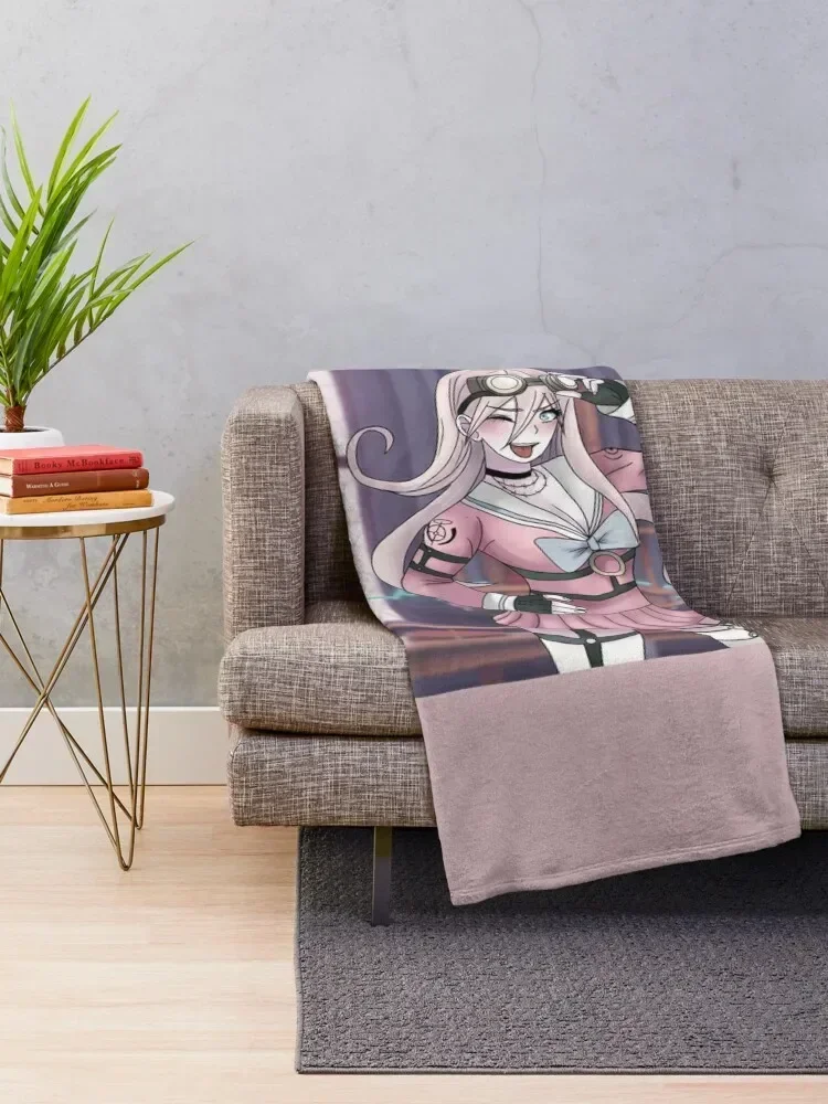 Miu Iruma Throw Blanket Shaggy Loose Thins Blankets