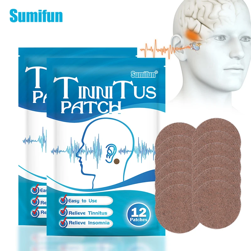 

24/48pcs Tinnitus Treatment Patch For Ear Pain Protect Hearing Loss Stickers Natural Herbal Extract Medical Plaster Health Care