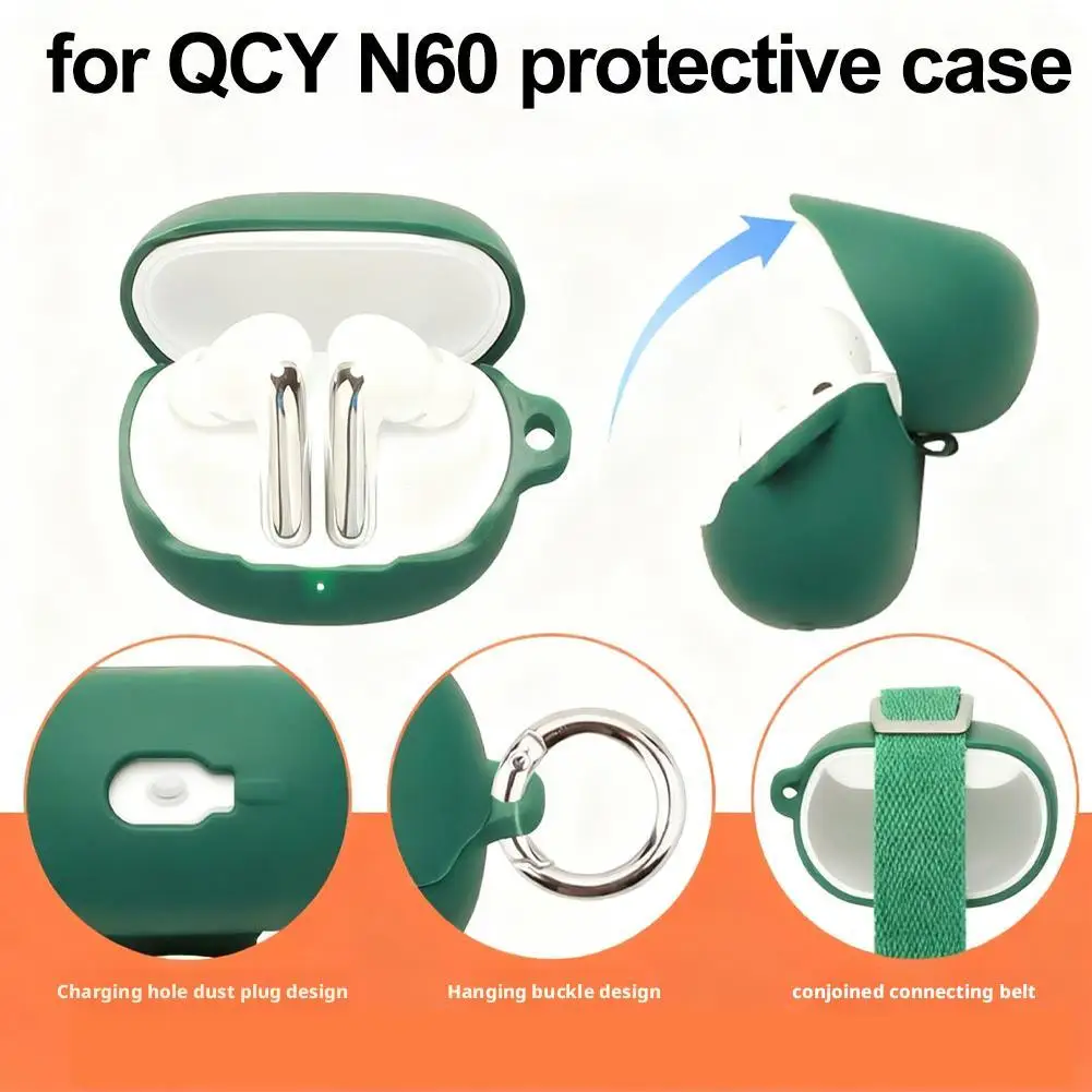 For Qcy N60 Soft Si…