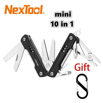 NexTool Mini Sailor Schaar Versie 10 in 1 edc Multitools Handtang Gereedschap Mini Pocket Zakmes Bestand Sim-kaart Pin Naald