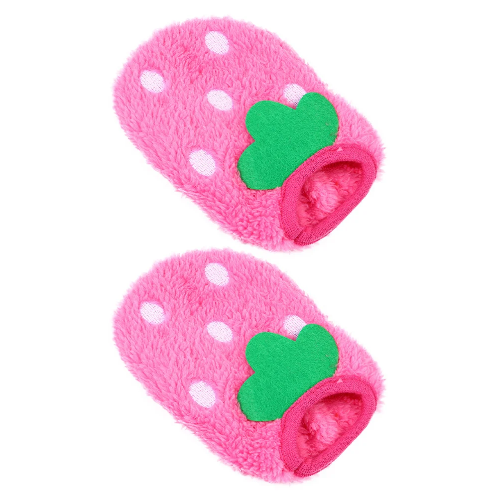 

2Pcs Winter Chihuahua Clothes Decorative Rabbit Clothes Stylish Pet Costume Eyecatching Design Thermal Chihuahua Costume