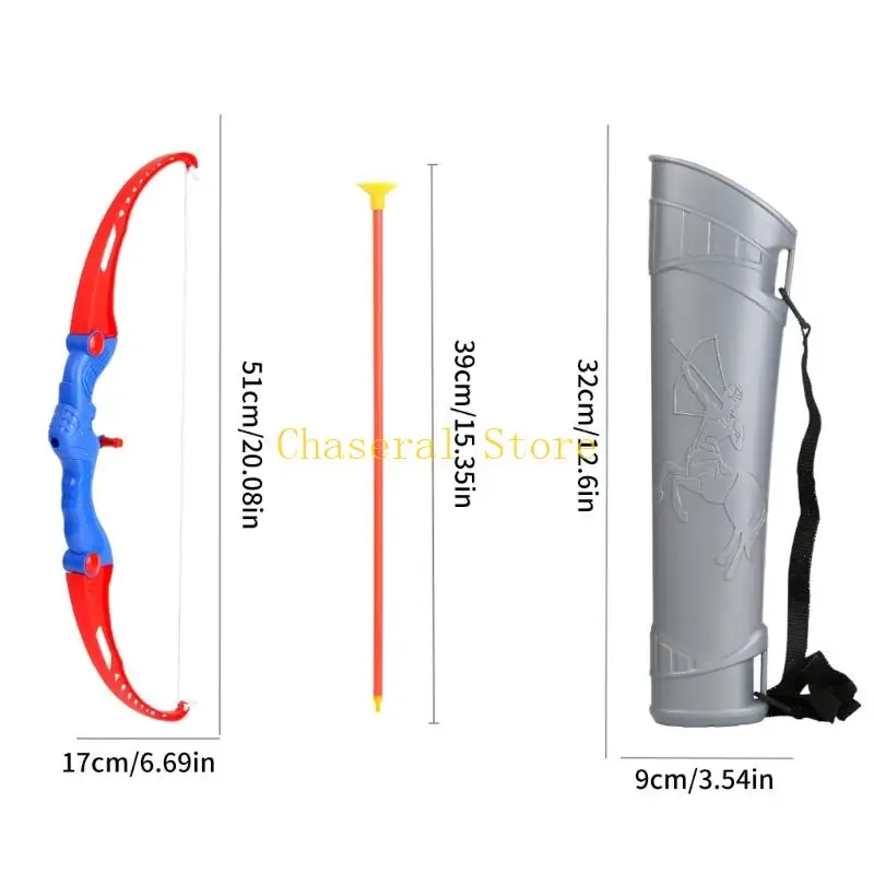 E7ce Child Safe Archer Toy Sports Outdoor Set Training Coordination des parents