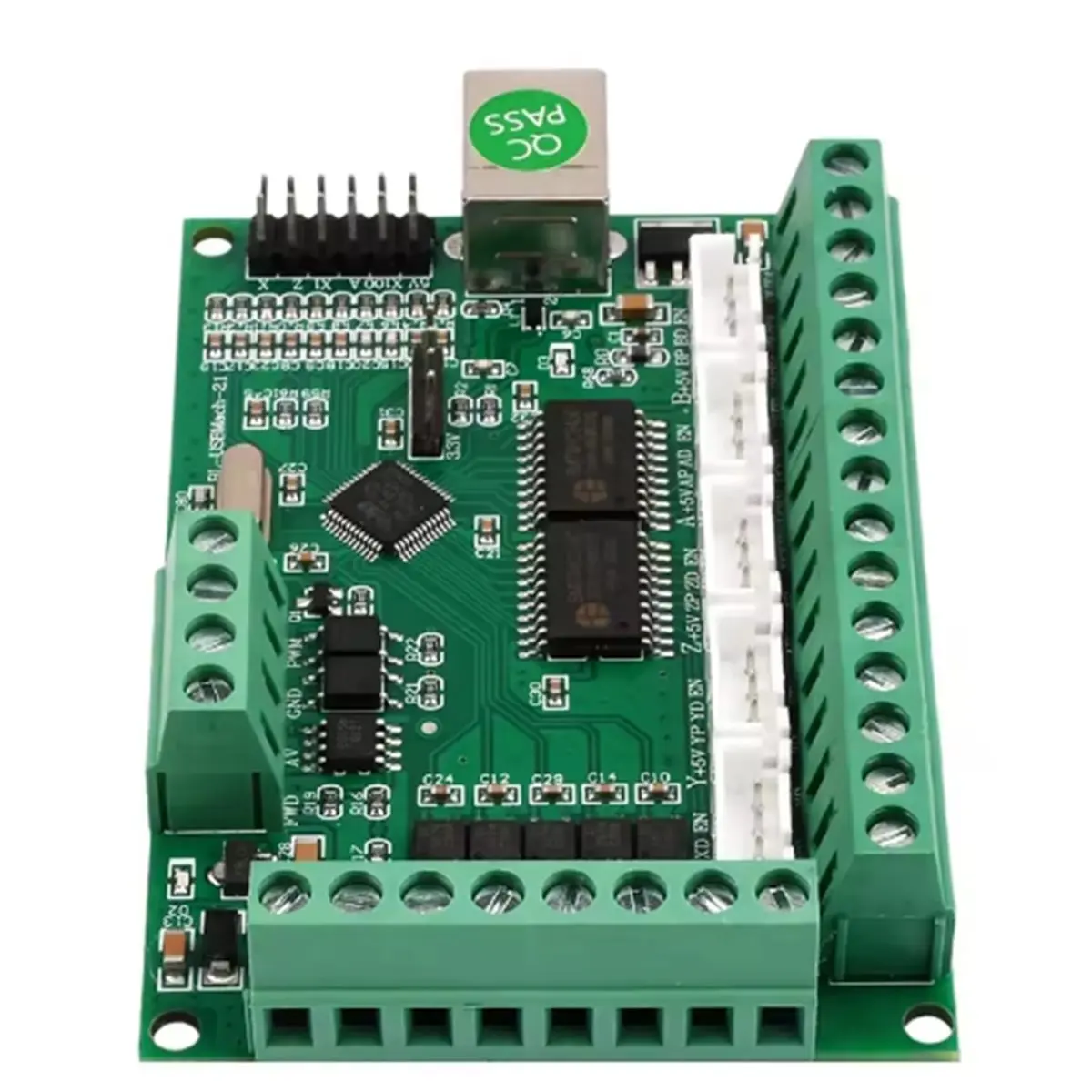 V2.1 Five- Engraving Machine Motherboard CNC Motion Control Card 5- Stepper Motor Drive Interface Board