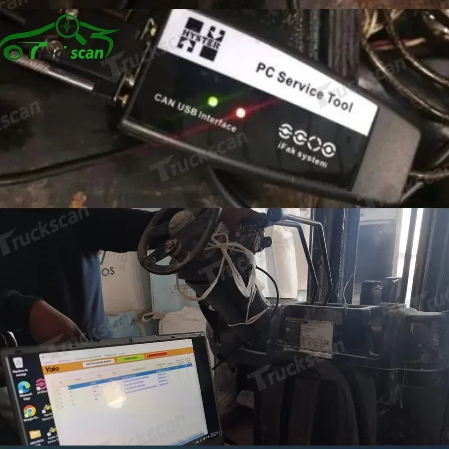 Lift Truck diagnostic scanner for Yale and Hyster PC Service Tool Ifak CAN USB Interface V5.3 diagnositc tool