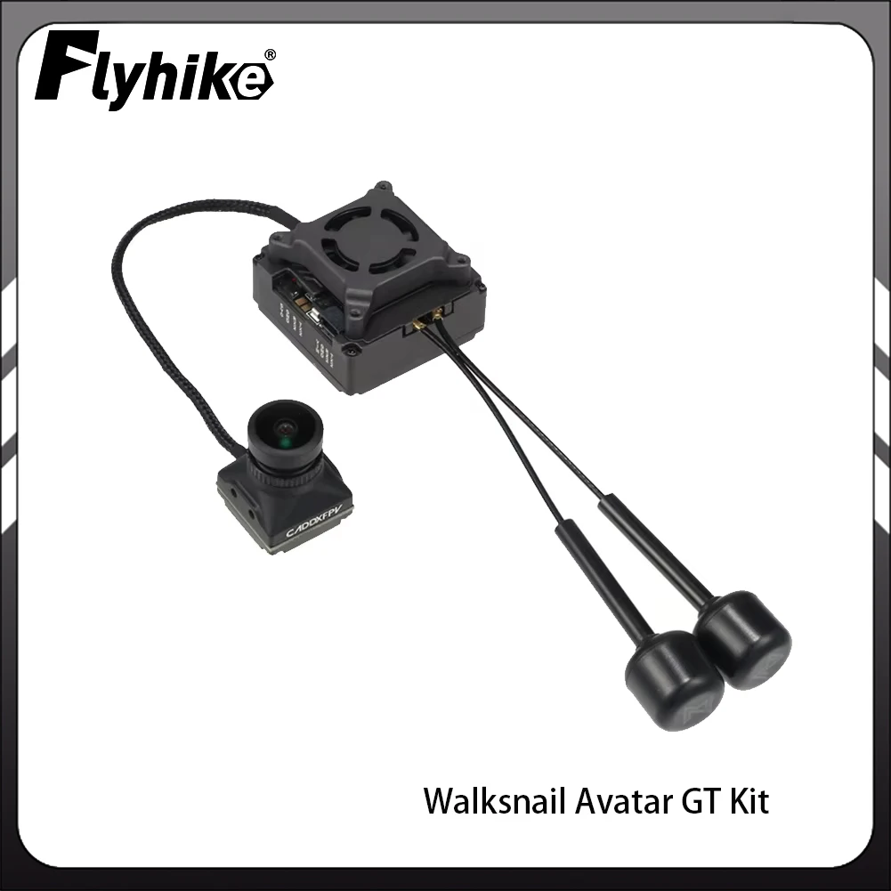 

Caddxfpv Walksnail Avatar GT KIT HD Pro Camera 1080P 1/1.8 Inch Camera 5.8G 2W Transmission FPV Cam VTX Kit For FPV Drone