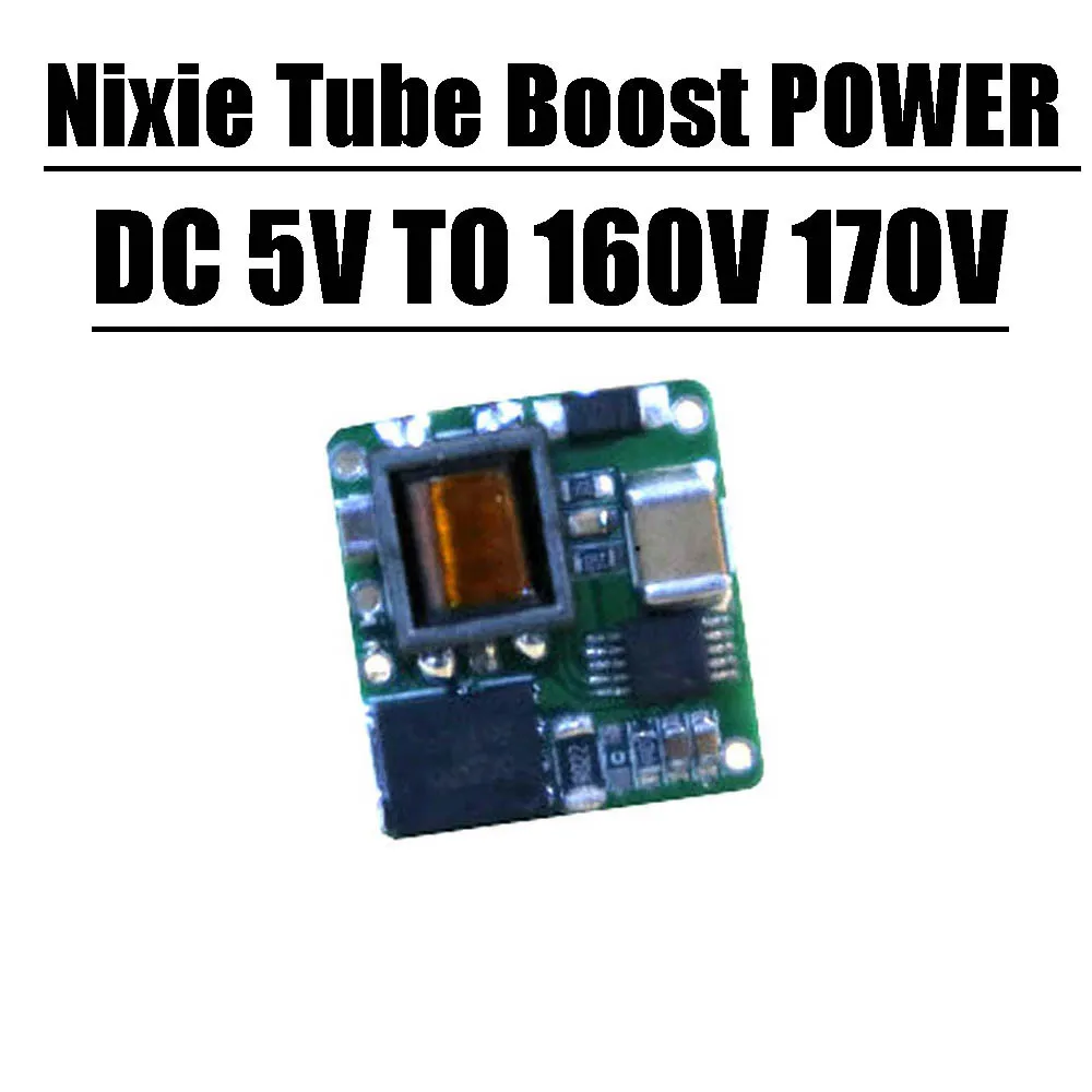 DC 5V To 160V 170V Nixie Tube Boost POWER Module High Voltage Booster Power Converter Glow Tube Clock Magic Eye 3.7V 3.2V USB