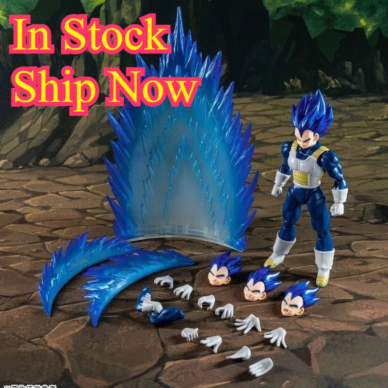 

In Stock Demoniacal Fit SHF Dragon Ball Deep Blue Full Power Vegeta Anime Action Figure Toy Gift Hobby Collector Hobby