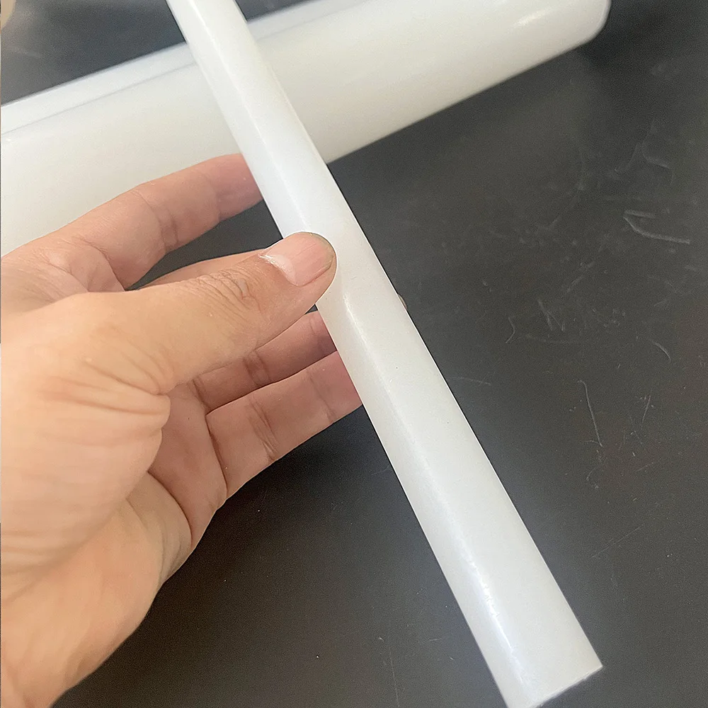 高品質PPロッド 直径：20～50mm。 長さ：100～500mm、旋盤、フライス盤、CNC精密加工用の特殊材料。