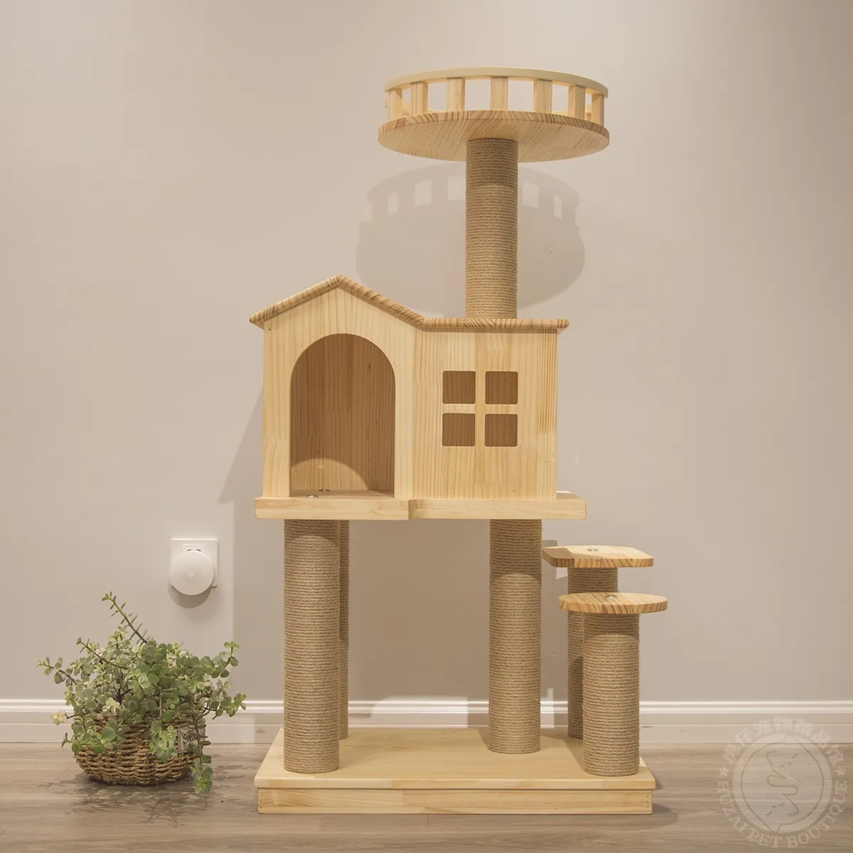 Cat Nest Cat Tree Cat Villa Space Bowl Sisal Column Cat Rack Cat Furniture Cat Rack Cat Grip Column