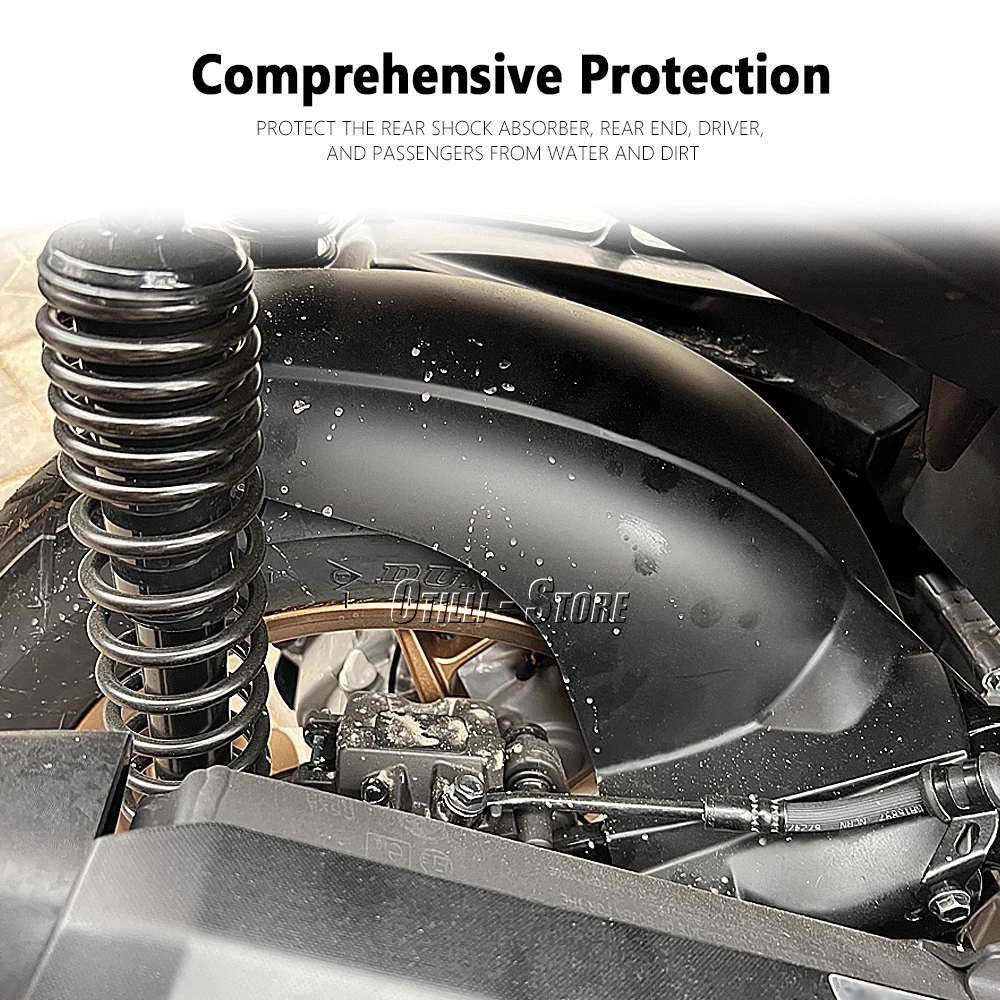 Rear Fender Mudguard Cover For YAMAHA XMAX300 Xmax 300 X-MAX300 18-23 Motorcycle Splash Protector Guard Wheel Hugger Extension