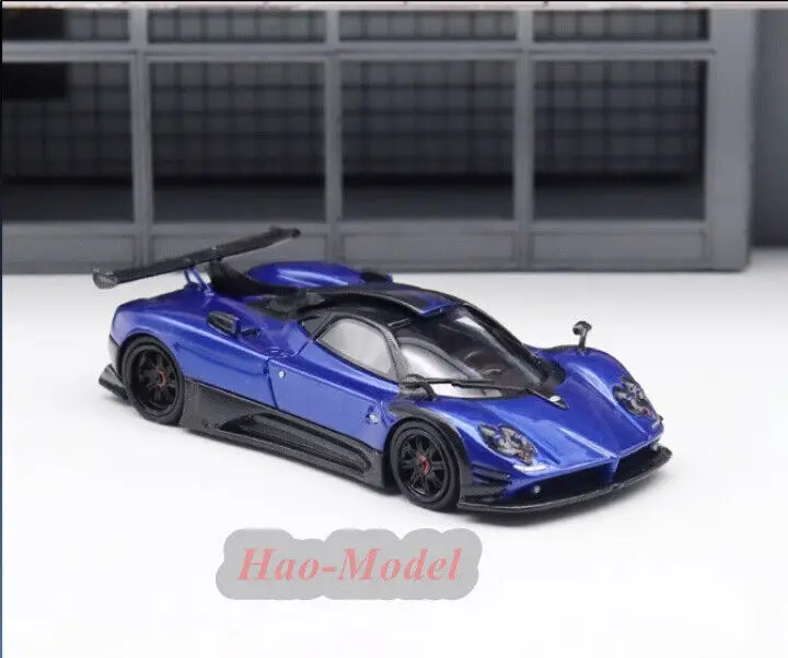 1/64 For Pagani Zonda 35# 760LH U2 Car Model Resin Diecast Toys Boys Birthday Gifts Hobby Display Collection Ornaments Limited