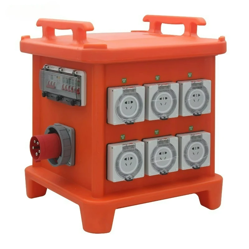 Jindian Multi Functional Socket Industrial Distribution Box Flame Retardant and Dustproof Electrical Lighting Control Box