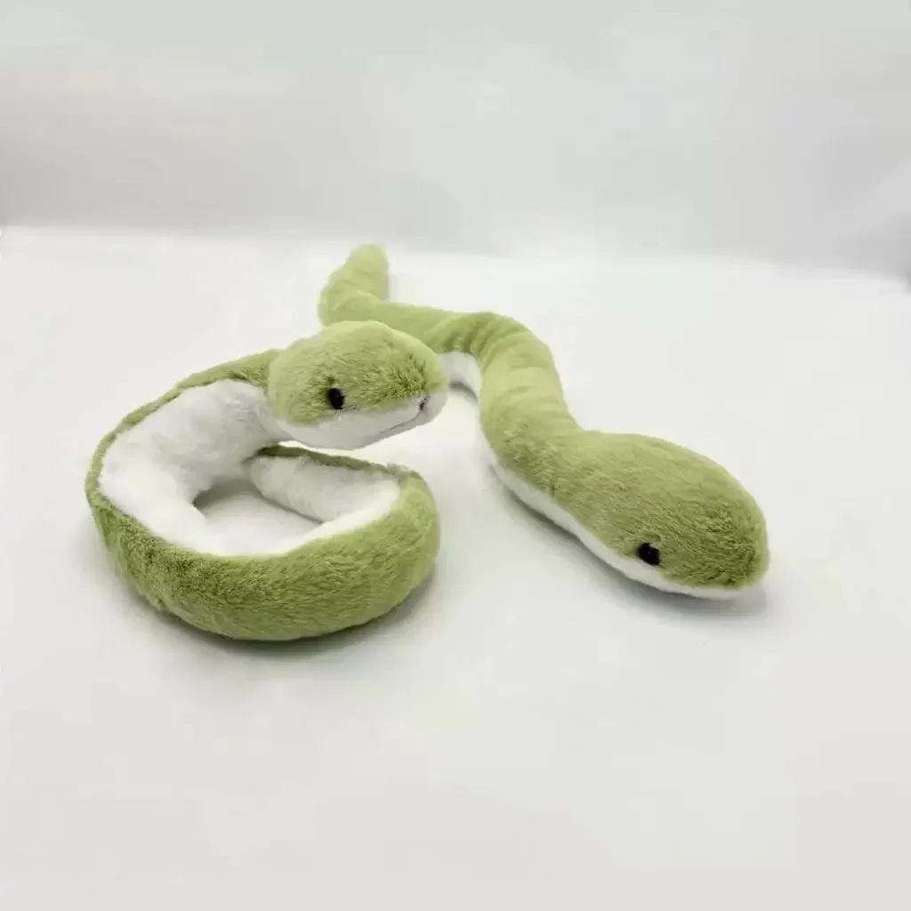 

Kids New Year Gift 2025 Year of The Snake Plush Toy New Creative Mascot Doll 20cm/40Cm Bendable Plush Toy