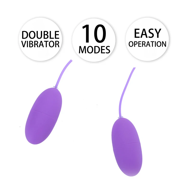 YEMA 10 Modes Vibration Jumping Egg Double Vibrator Vagina Clitoris Stimulator Sexy Product Sex Toys for Woman Adults 18 Sexshop