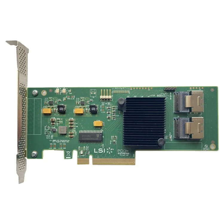 

Discount LSI SAS 9211-8i Host Bus Adapter 6Gb 8 Internal Ports Card LSI00195