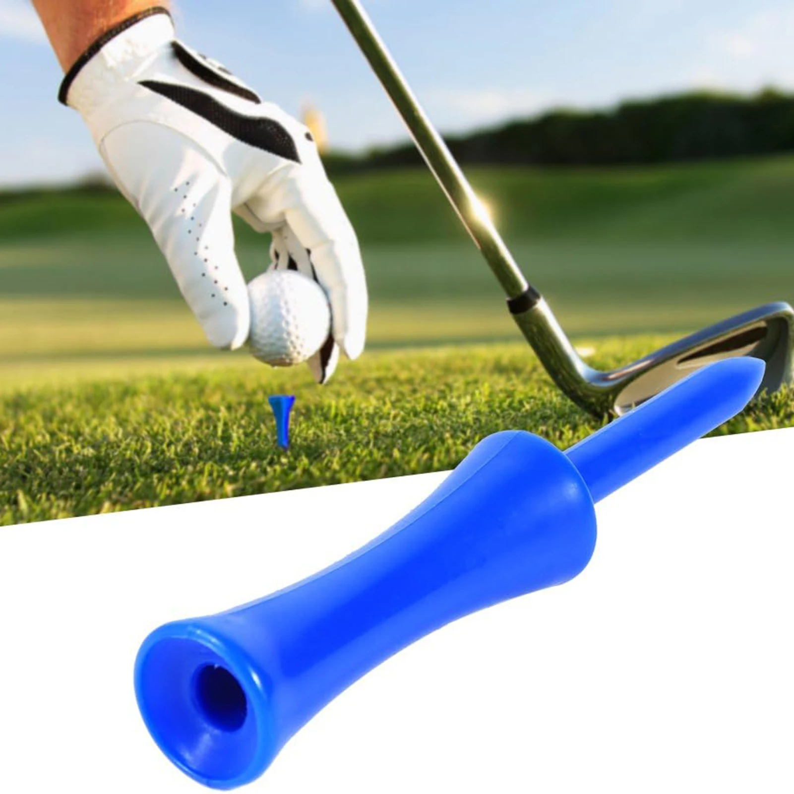 50 Pcs Golf Tees Professional Height Control Castle Tee Plastic Tees Step Various Heights Ideal Golf Gifts For Golf Lovers