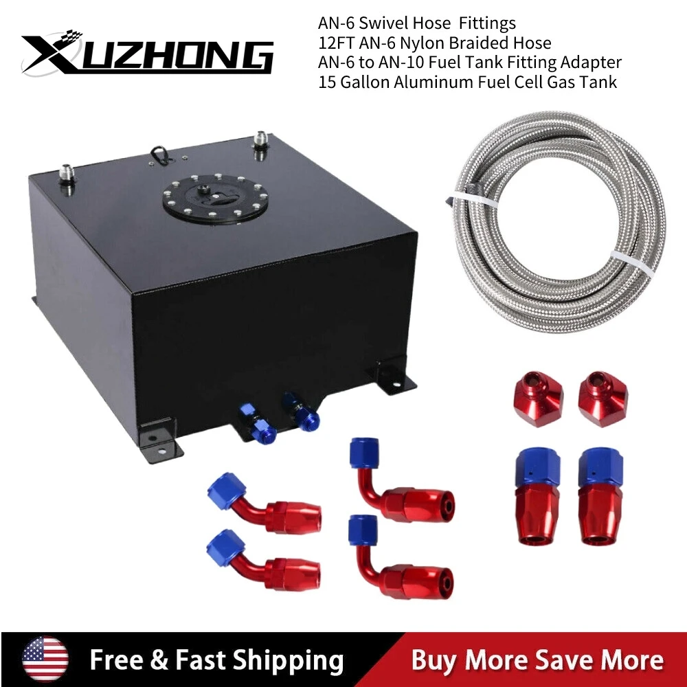 

ГАЛОН 15, ЧЕРНЫЙ АЛЮМИНИЕВЫЙ ТОПЛИВНЫЙ ГАЗОВЫЙ БАК + КАПЮШОК + РЫЛЕВОЙ ПОДВЕСКИ + КОМПЛЕКТ СТАЛЬНОЙ ТОПЛИВНОЙ ЛИНИИ