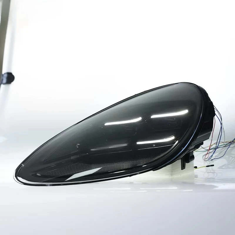 

JUSHUN Headlight Assembly for 2011-2014 958.1 958.2 Head Light Upgrade New 2024 LED Matrix Headlamps