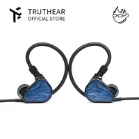 TRUTHEAR Zero: auriculares BLUE2 con controladores dinámicos duales lEMs con Cable desmontable en la oreja auriculares 0,78mm 2 pines enchufe de 3,5mm