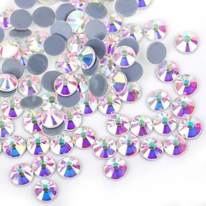 سوبر بريق كريستال AB Rhinestones ، ملابس نسيج حجر الراين المسطحة ، غير الإصلاح الساخن ، فن الأظافر ، الزخارف ، F0175 ، SS3-SS50 أفضل 10 أحجار مبيعا لتزيين النعال - No7