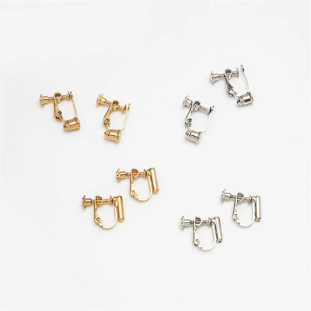 1~50PCS Ear Clip Converter Jewelry Without Pierced Earrings Ear Clip Ears Needle Ears Nails Jewelry