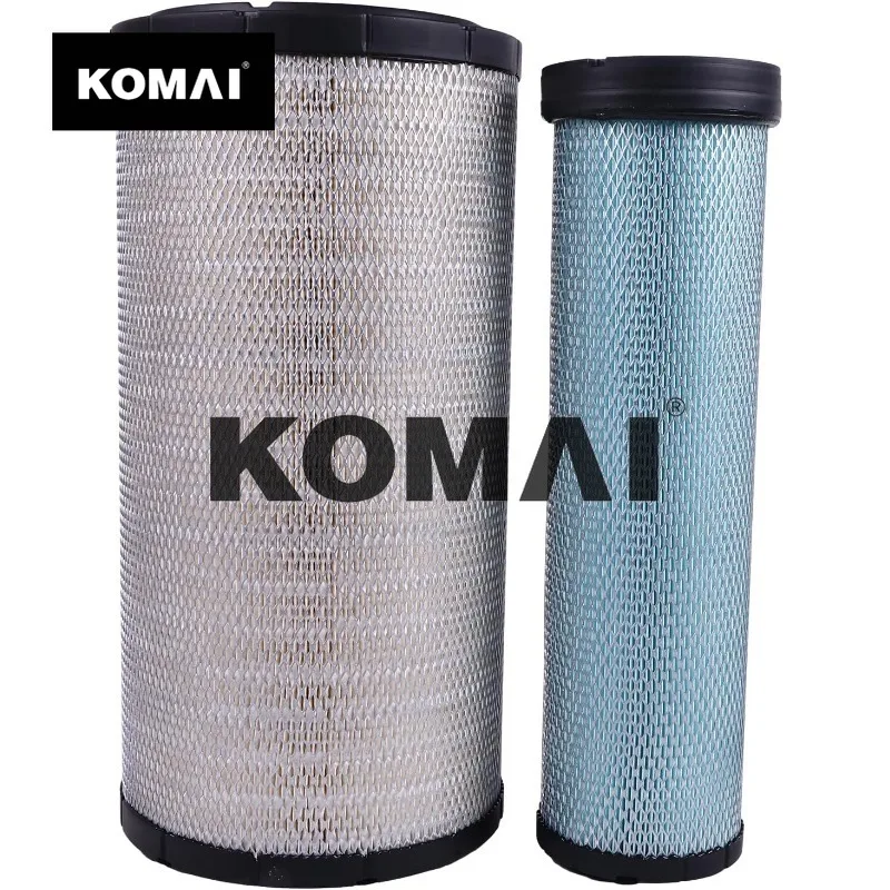 

Элемент воздушного фильтра KOMAI 600-185-4110 и 600-185-4120 для экскаватора Komatsu PC200-8 PC220-7 PC240-8 колесного погрузчика WA250-6 WA320