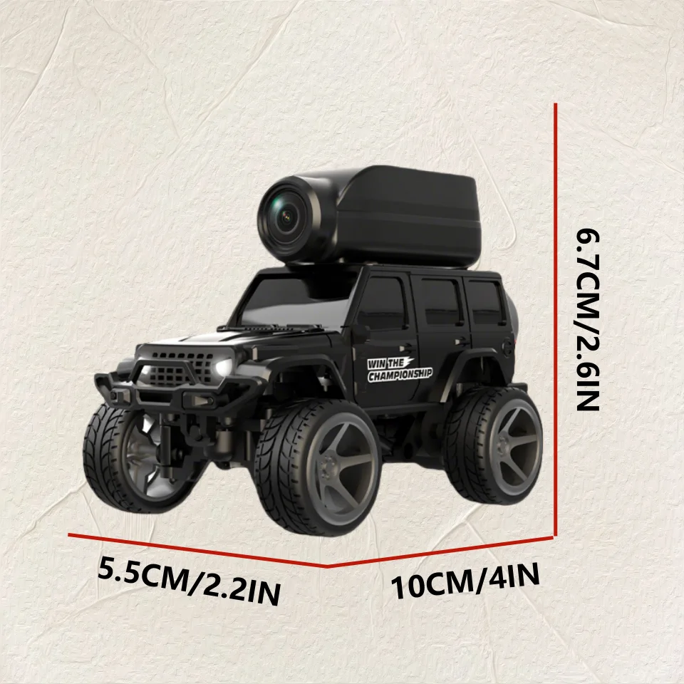 KF32 Climbing Remote Control Car Equipped with Camera, Adjustable Speed, Compact Size, Puzzle Toy, Remote Control Car Enthusiast