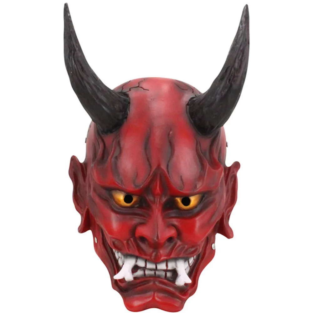 

Japanese Prajna Cosplay Mask Resin Halloween Dance Party Costume Mask Props