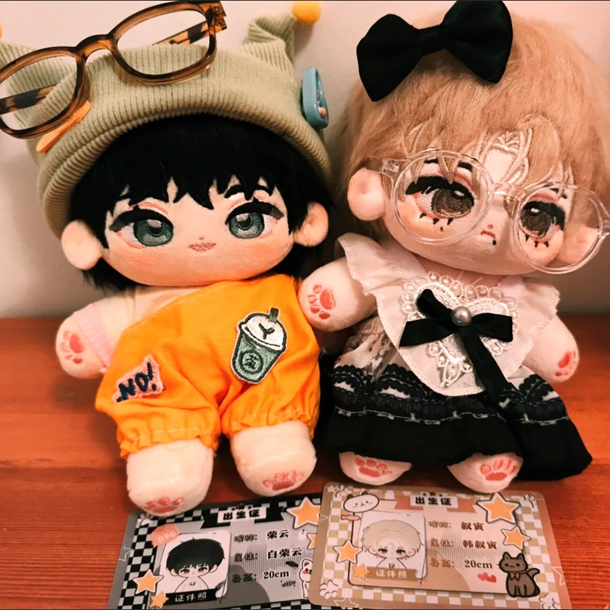 

Мягкие 20 см BL Manwha корейские фигурки с подсветкой из мультфильмов для мальчиков Kawaii косплей хлопковые куклы игрушки для детей Peluche подарки