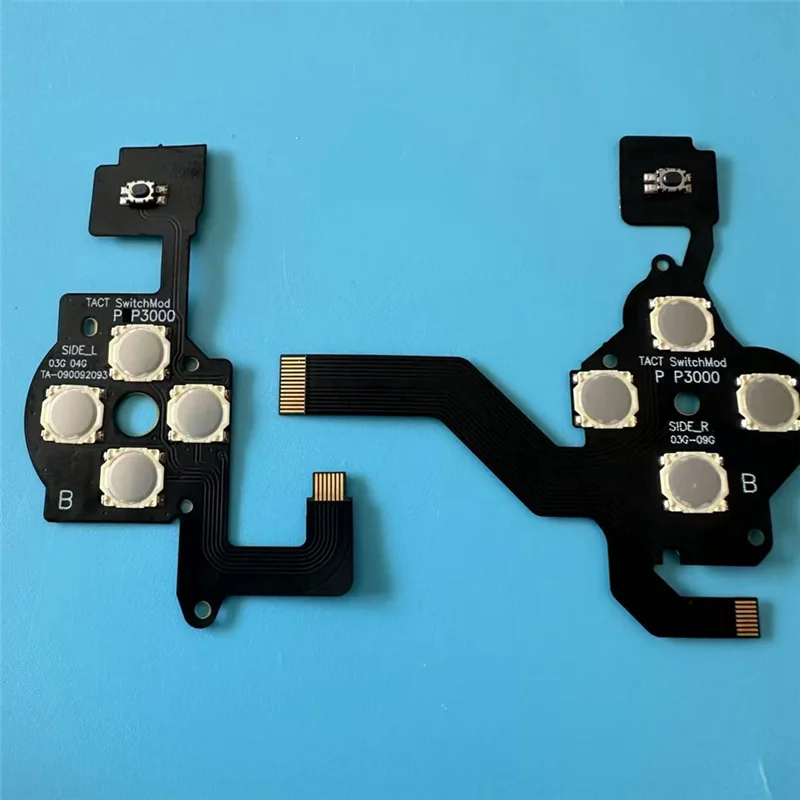 ABDE-전도성 필름 트레이 버튼 스티커 PSP2000 3000 컨트롤러 좌/우 리본 케이블 트레이용