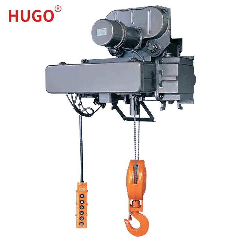 2 Ton Winch European Electr Hoists Wire Rope 1 Ton Electric Construction Hoist