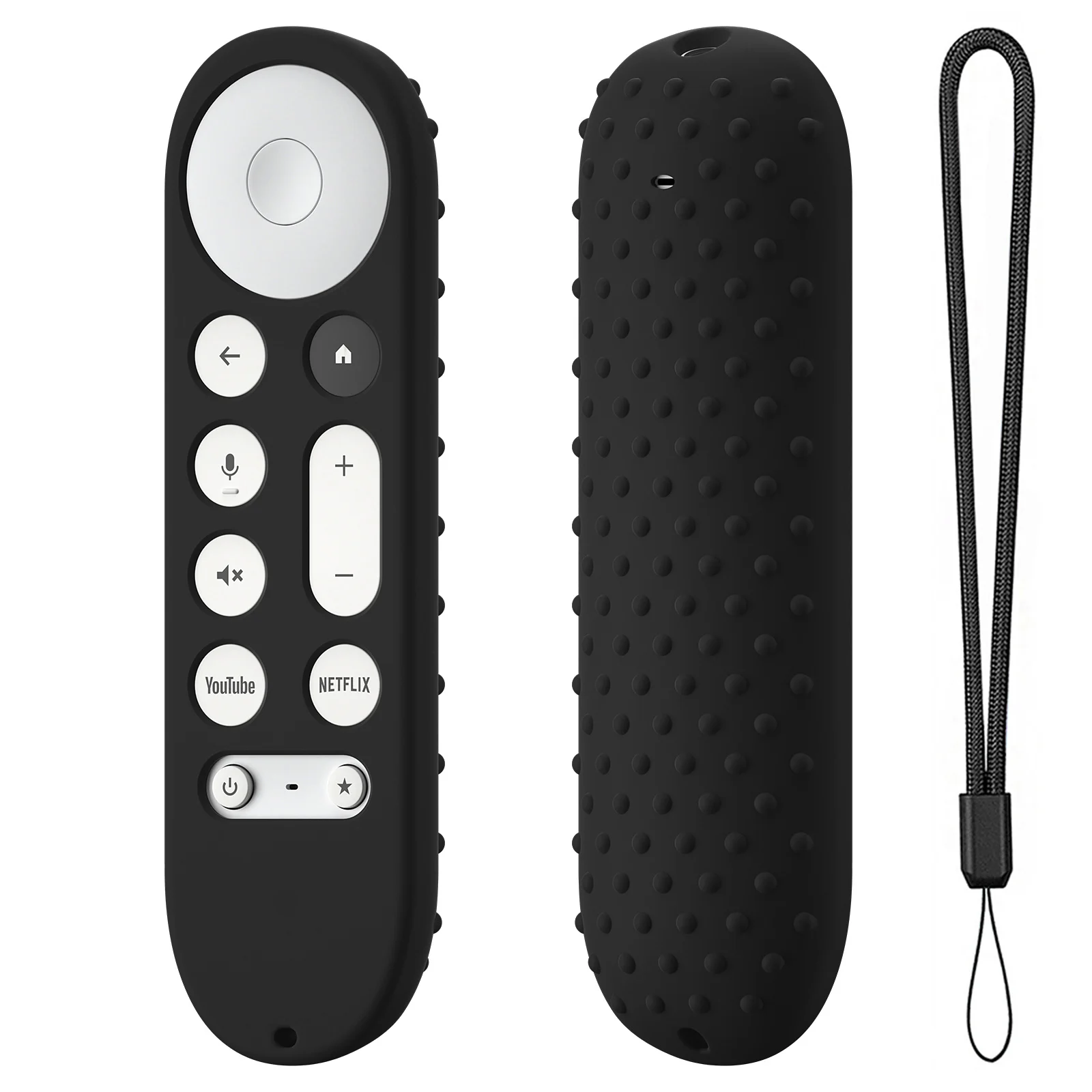

Silicone Remote Controller Cases Protective Covers For Google TV Streamer 4K TV 2024 for Google GY3LE Remote Controller