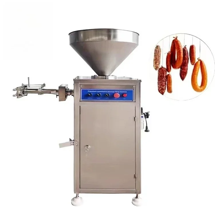 Automatic Sausage Stuffer Linker Meat Roll Machine Efficient Sausage Stuffing Device