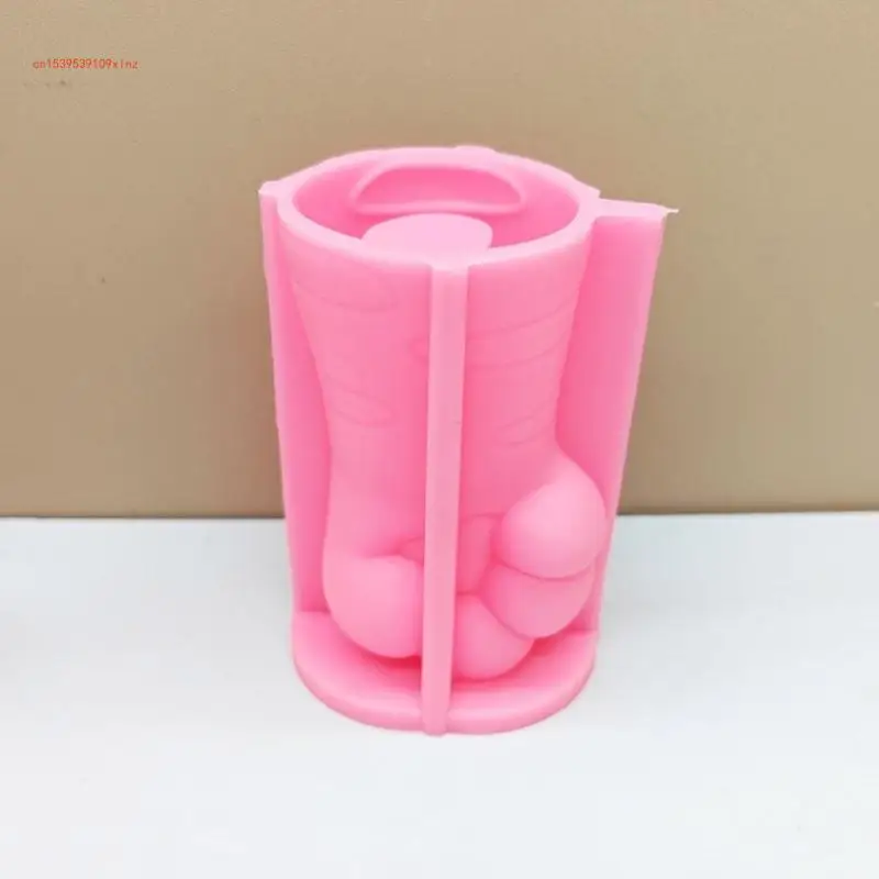 Flowerpot Silicone Mold Concrete Mould Paw Shaped Flowerpot Molds