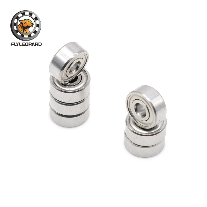 

10PCS R2ZZ 3.175X9.525X3.967 mm Deep Groove Ball Bearings Chrome Steel Material For Toy Motor Small Instruments Smooth Operation