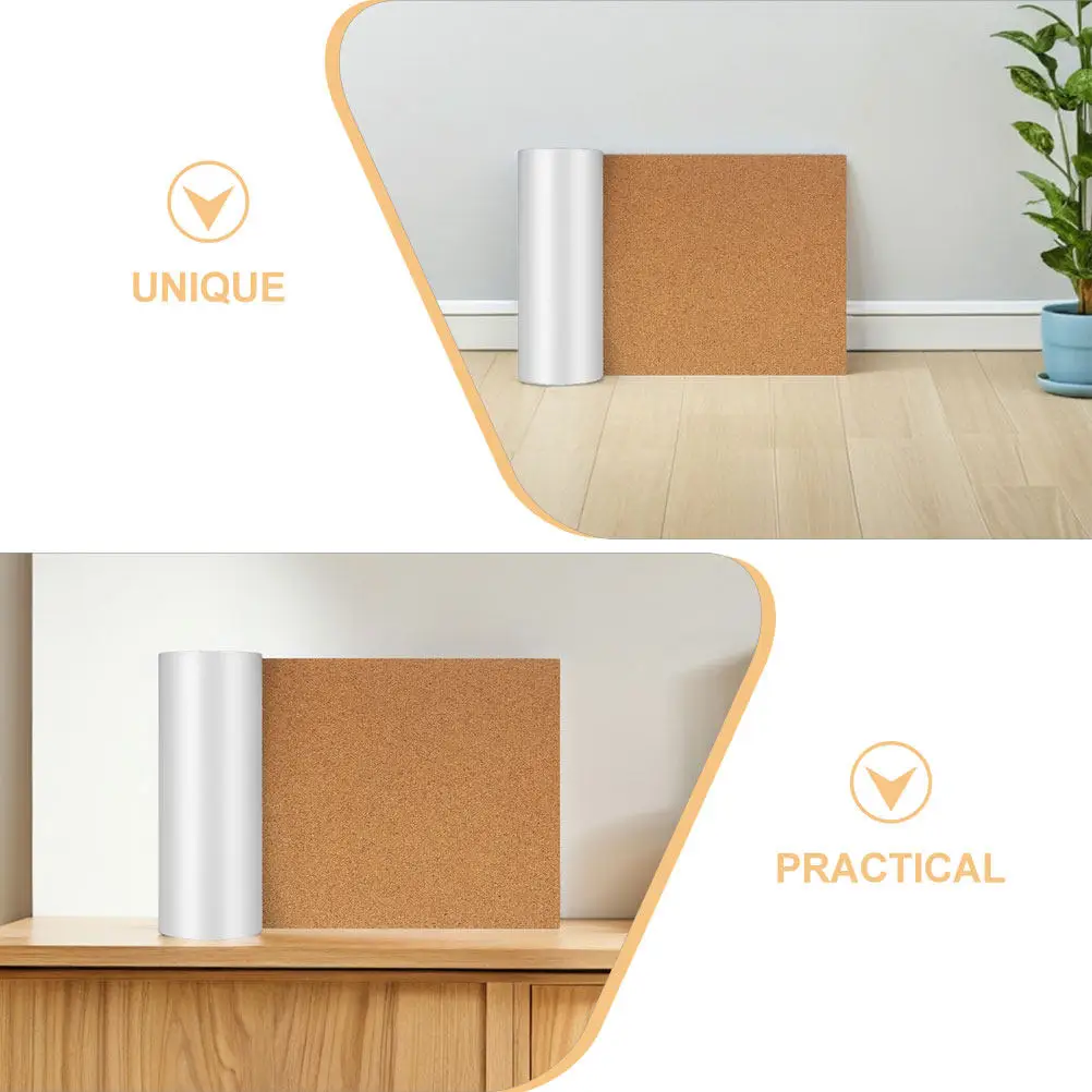 1Roll Cork Roll Self Adhesive For For Kitchen Cabinets Home Organizing Premium High-density Drawer Liner Self-adhesive